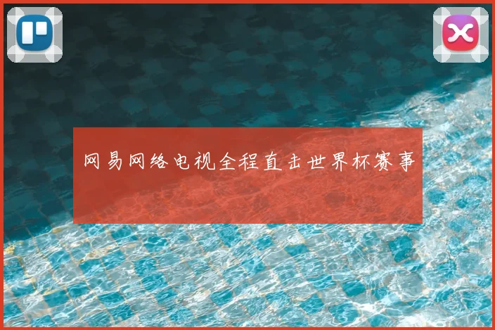 网易网络电视全程直击世界杯赛事