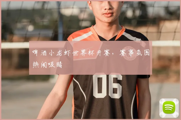 啤酒小龙虾世界杯开赛,赛事氛围热闹吸睛